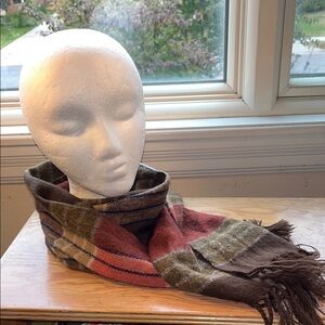 Men’s‎ Plaid Cashmere Scarf GUC
